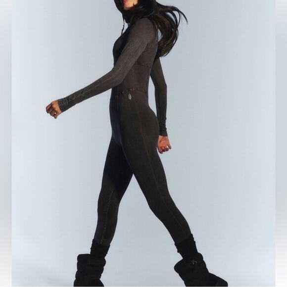 NWT Free People Good Karma Corset Long Sleeve Onesie - Picture 3 of 9